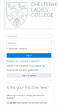 Mobile Screenshot of moodlesvr.cheltenhamladiescollege.co.uk